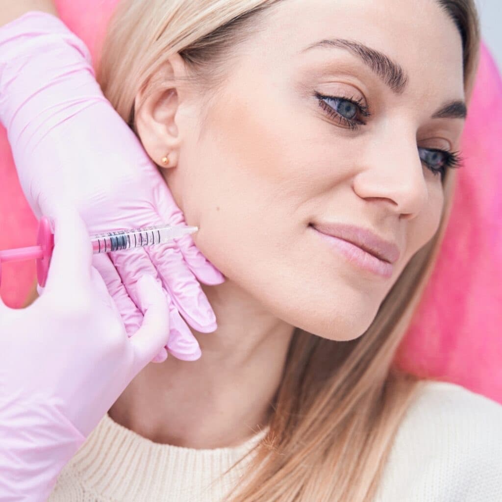 Jawline Filler treatment at Dr Alexa, Mayfair London
